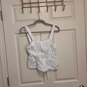 Madewell White Camisole Top